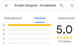 Google 5 estrellas